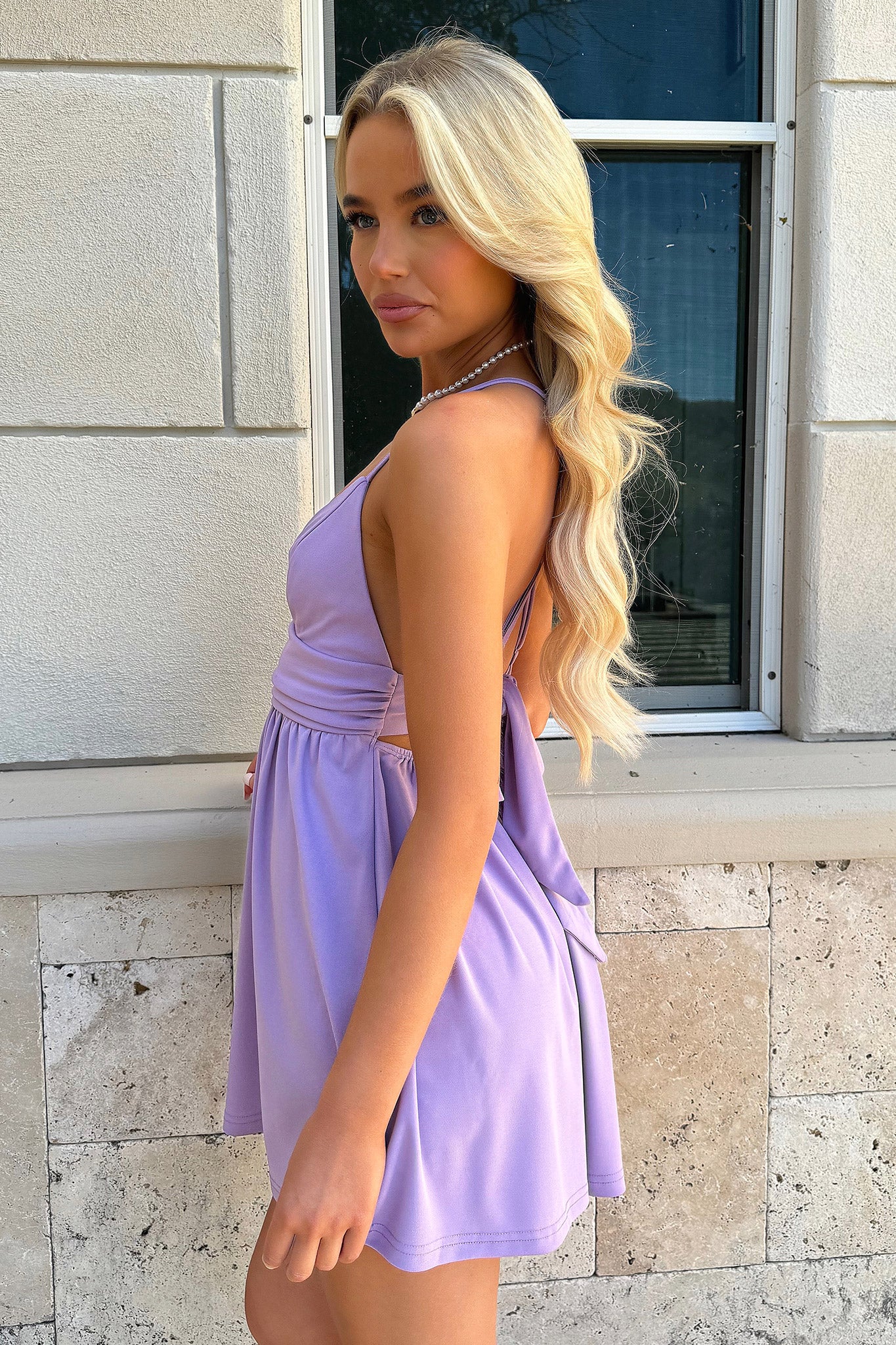 Hyland Women's Purple Dress - Elegant & Comfortable for Casual Wear, Parties & Special Occasions