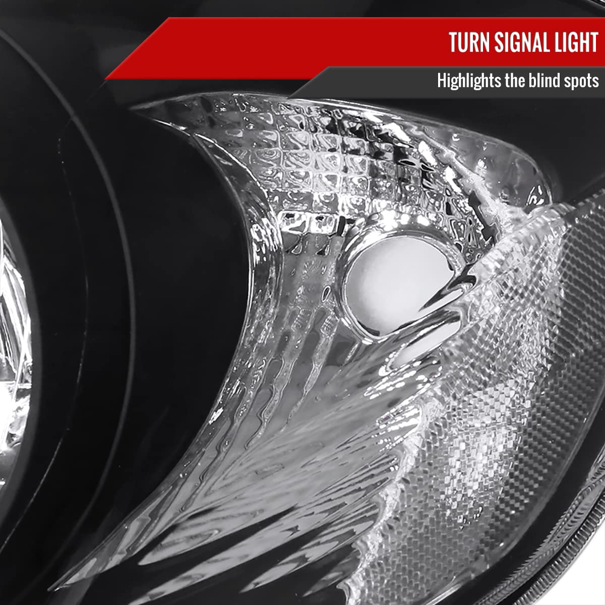03-08 Toyota Corolla CE LE S JDM Replacement Black Clear Headlights & Lamps - Perfect for Night Driving & Car Upgrades