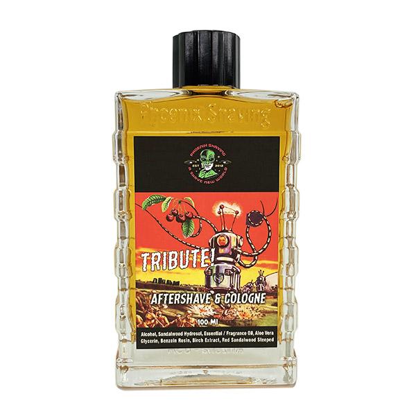 Phoenix Shaving Tribute Aftershave & Cologne for Men - Premium Post-Shave Balm with Refreshing Scent - Perfect for Daily Grooming & Special Occasions