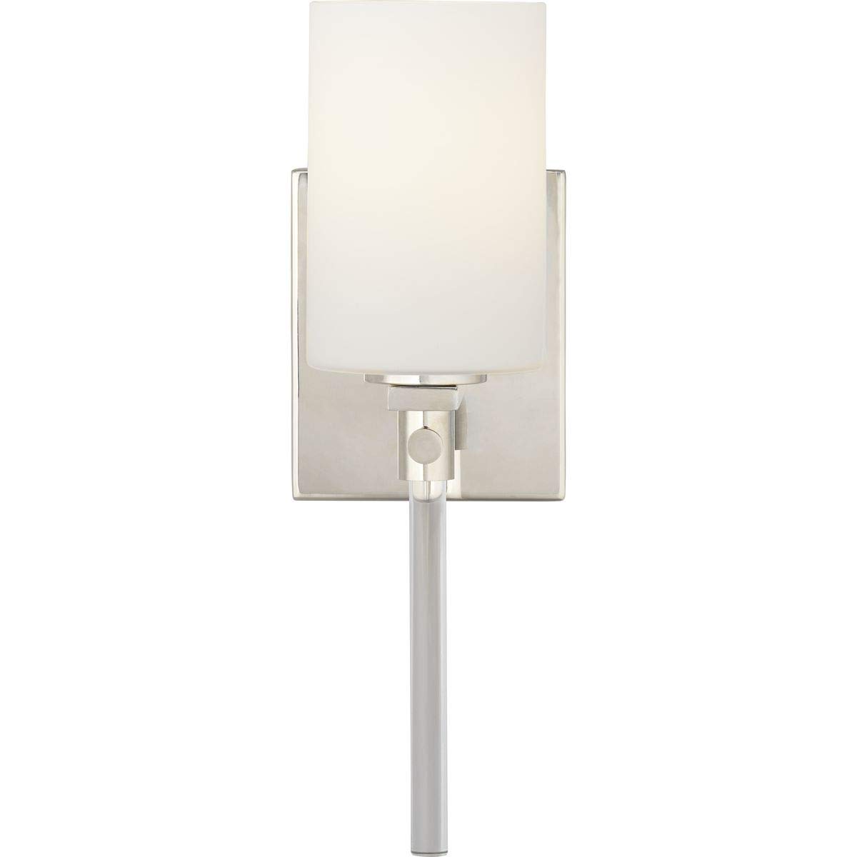 Progress Lighting P300197-104 Lisbon Bathroom Vanity Light Fixture in Brushed Nickel - Elegant Lighting for Bathroom, Powder Room & Dressing Area