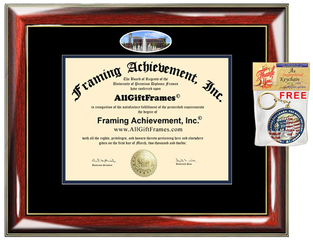 University of Memphis Diploma Frame - Custom College Degree Display for Bachelor & Graduate School - Perfect Graduation Gift for Document Framing & Wall Decor