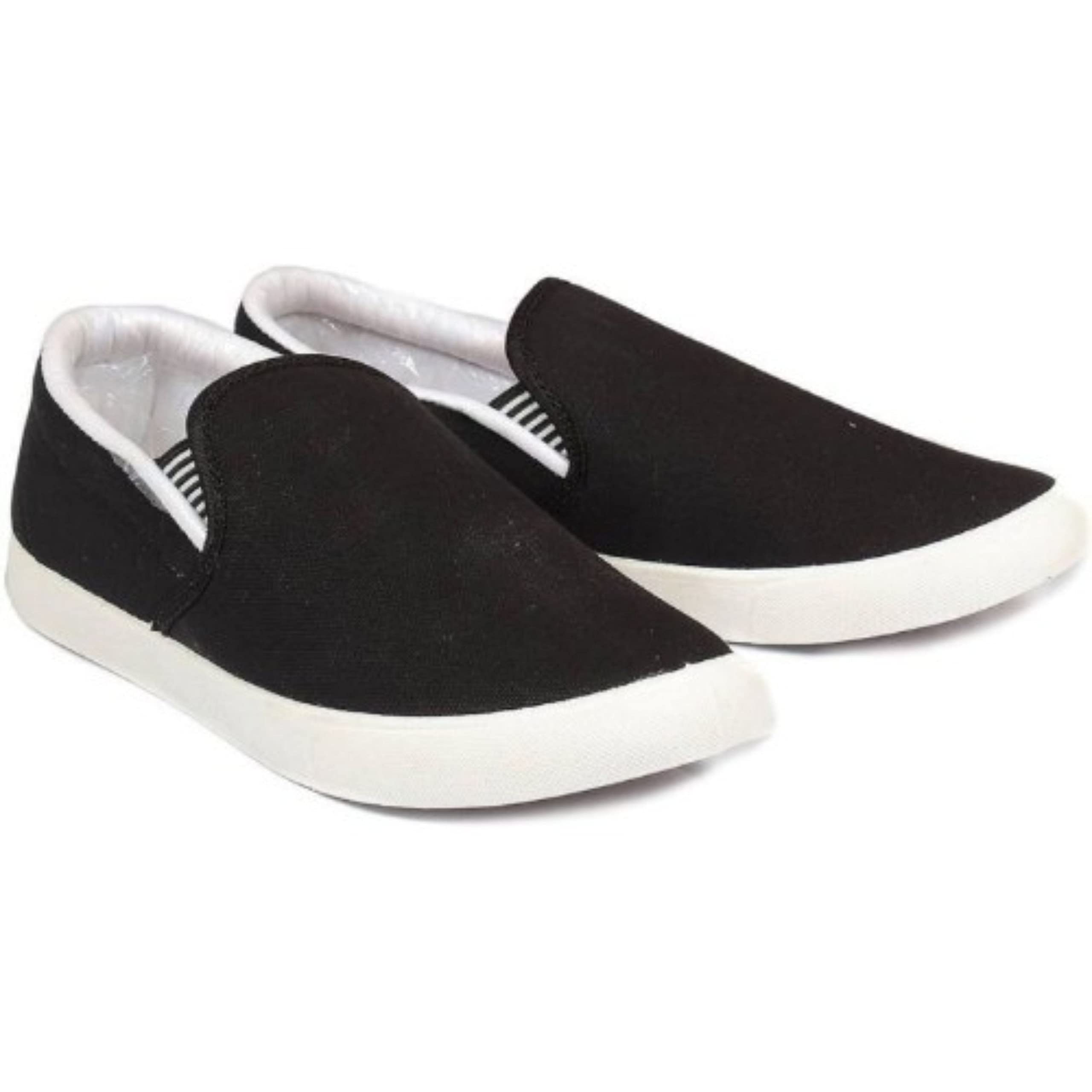 Hotstyle Men's Lightweight Stylish Walking Shoes - Breathable Comfortable Sneakers for Walking & Running | Pack of 2 | Beige & White | Perfect for Gym, Travel & Everyday Wear