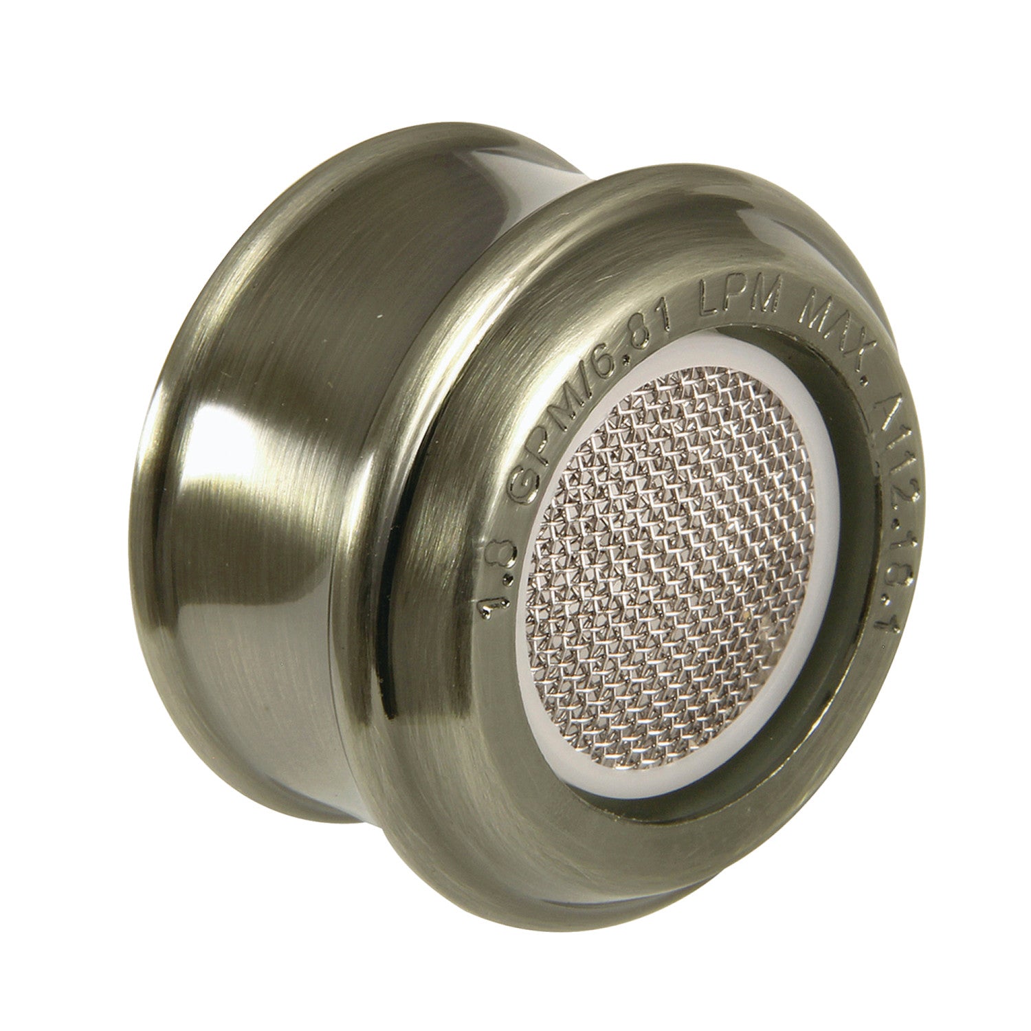 Cal Green Z18FBSA7794 1.8 GPM Black Stainless Steel Female Aerator - Perfect for Kitchen Sink, Bathroom Faucet & Water Conservation