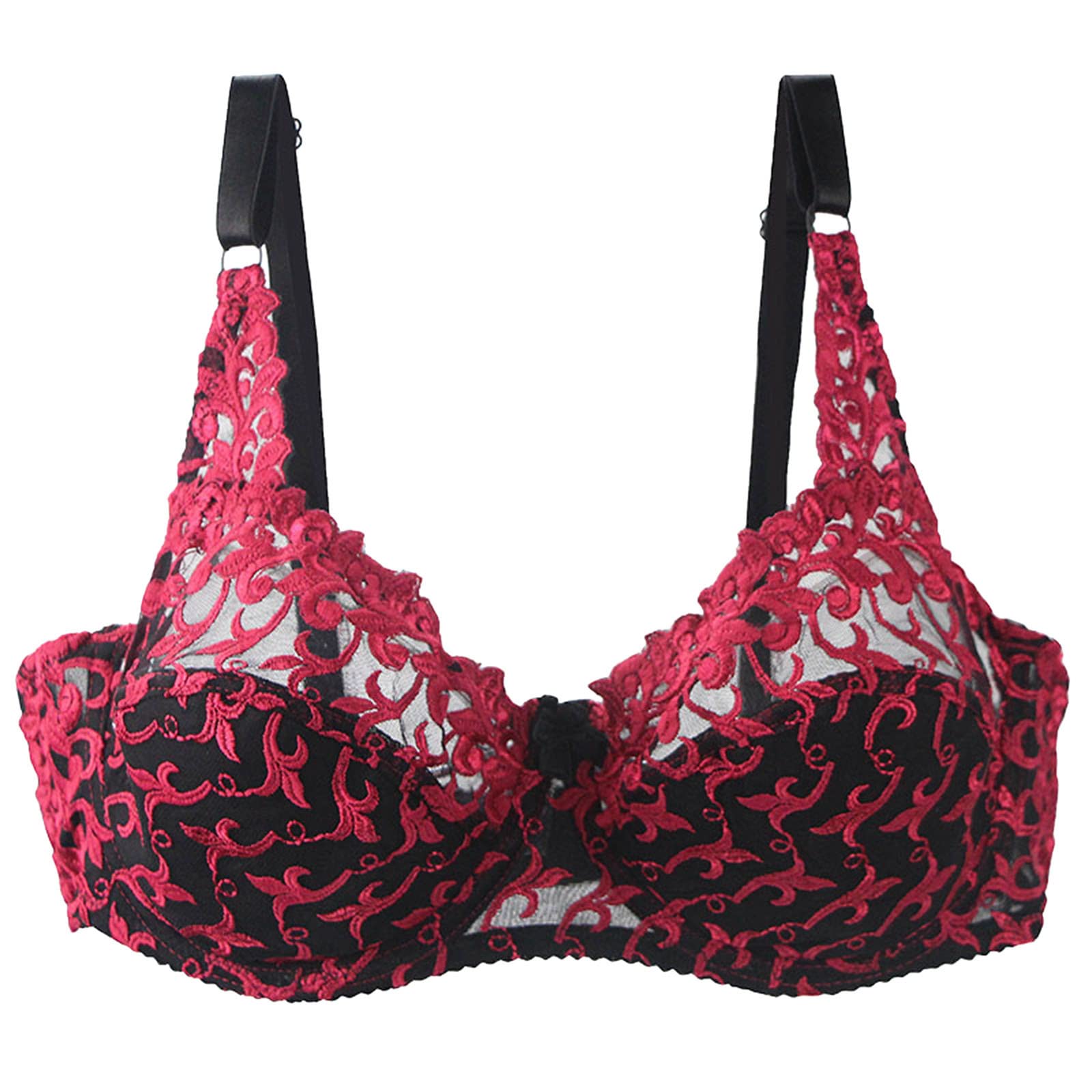 Sexy Lace Push Up Bra for Women - Plus Size Underwear with Comfortable Support | Perfect for Date Night, Special Occasions & Everyday Wear