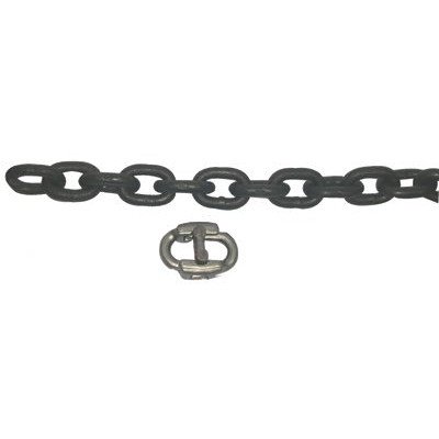 3/8x35' Cathead Chain Kit - Heavy Duty Logging & Towing Chain for Trucks, Trailers, and Farm Equipment - Perfect for Off-Road Recovery, Forestry Work, and Agricultural Use