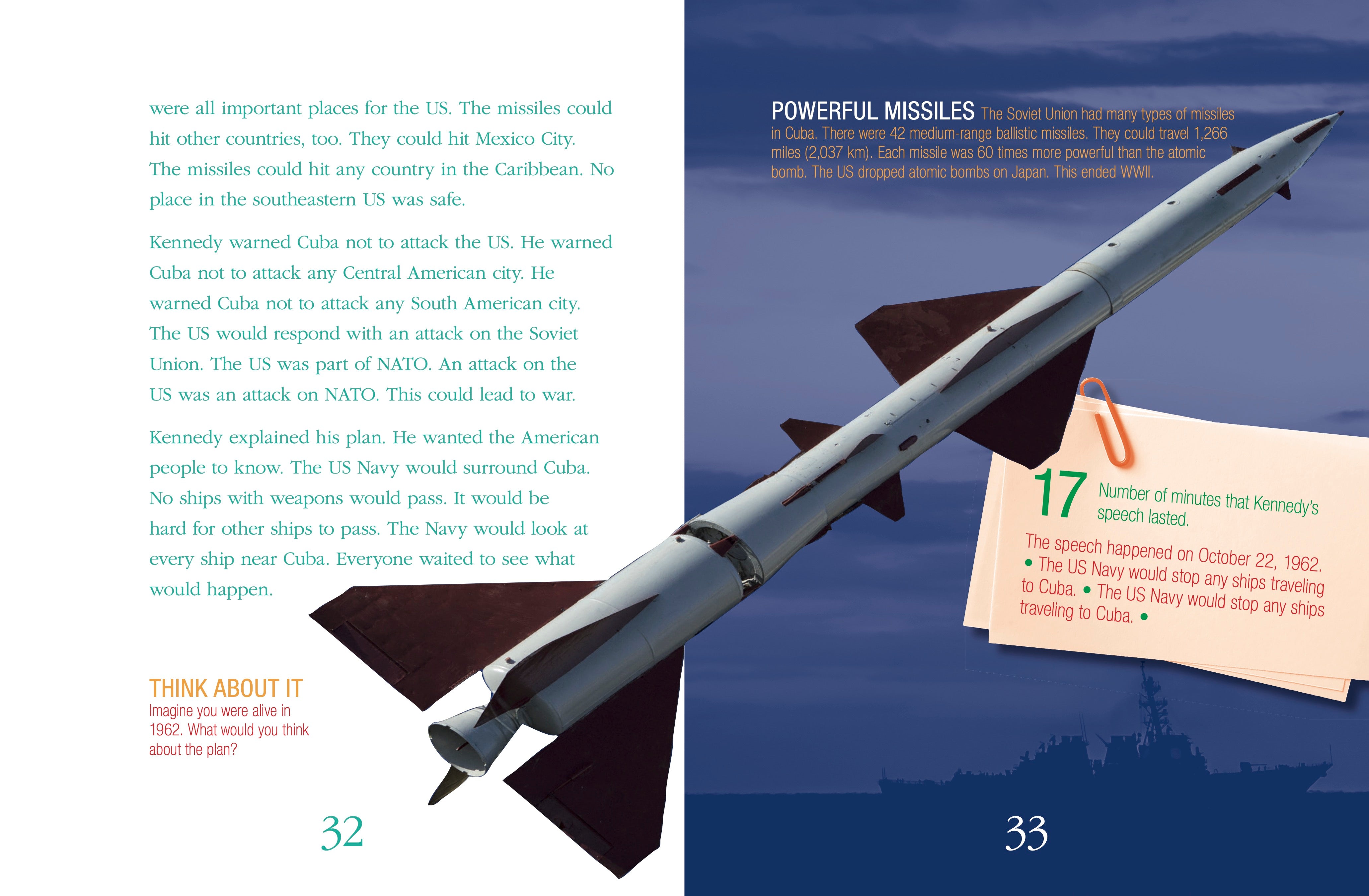 12 Amazing Facts About the Cuban Missile Crisis - Cold War History for Students & History Buffs - Perfect for Classrooms & History Research