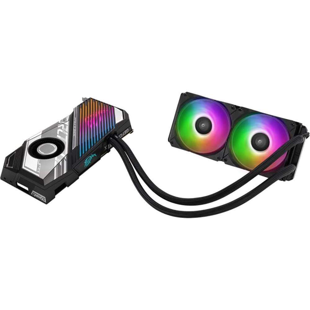 ASUS ROG STRIX LC RTX 4090 24GB GDDR6X Liquid Cooled Gaming Graphics Card - Ultimate 4K & 8K Gaming, VR, AI & Content Creation Performance for PC Builders & Enthusiasts