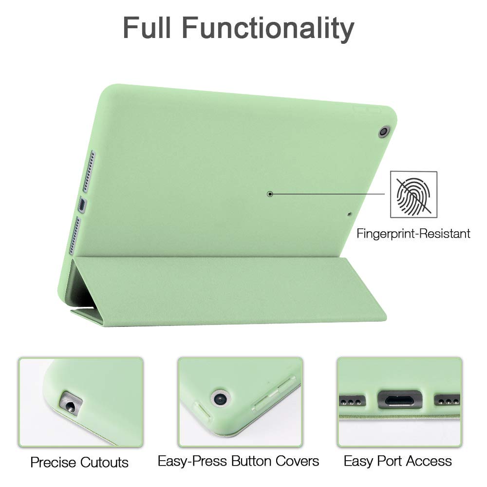 JOYLAND Cactus iPad Case for iPad 5th/6th Generation - Shockproof Lightweight Smart Trifold Stand Cover with Anti-Scratch Protection | Cute Cactus Design | Perfect for Work, School & Travel