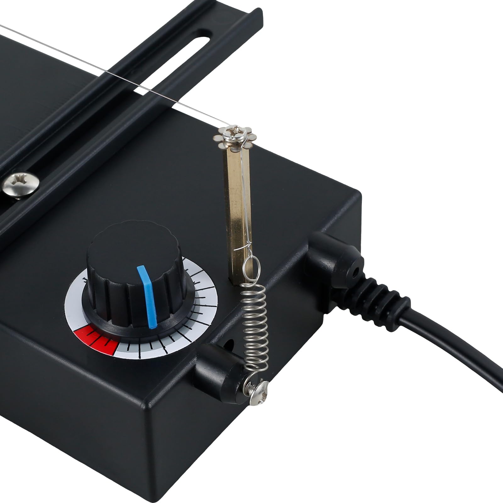 Electric Ribbon Cutter with 3 Heating Wires - Hot Thermal Rope Cutting Tool for Elastic Bands & Braided Ribbons | Safe & Portable Heat Cutter for DIY Crafts, Gift Wrapping & Fabric Projects