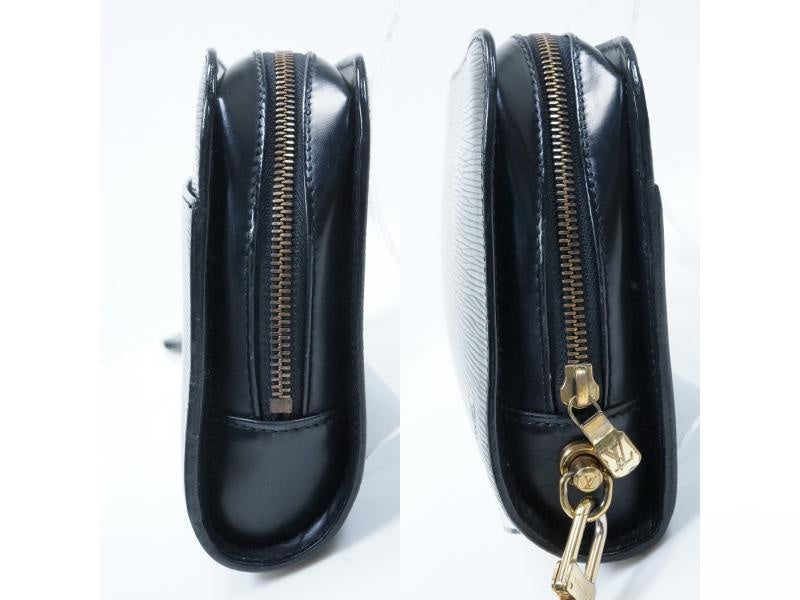 Authentic Pre-Owned Louis Vuitton Epi Black Pochette Baikal Orsay Bag M51992 - Vintage Luxury Handbag for Women, Perfect for Date Night & Special Occasions