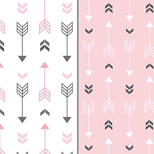 Pink White Arrow