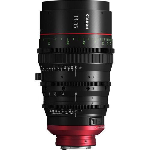Canon CN-E 14-35mm T1.7 EF Mount Cinema Lens for Super35 Cameras - Professional Cine Zoom Lens for Filmmaking, Vlogging & Documentary Shooting