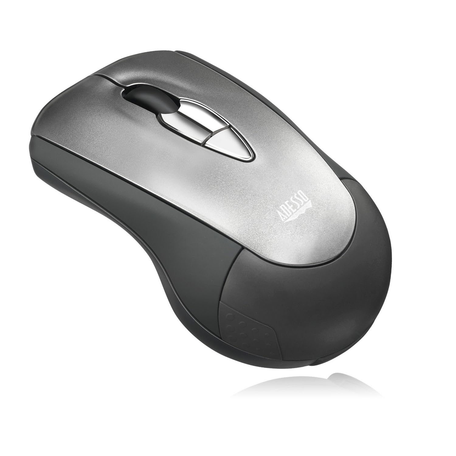 Adesso Wireless Keyboard and Mouse Combo - 2.4GHz RF USB Laser Mouse with Air Mouse Function & Compact Design | Perfect for Teachers, Presentations, Classrooms, Meetings & Office Work