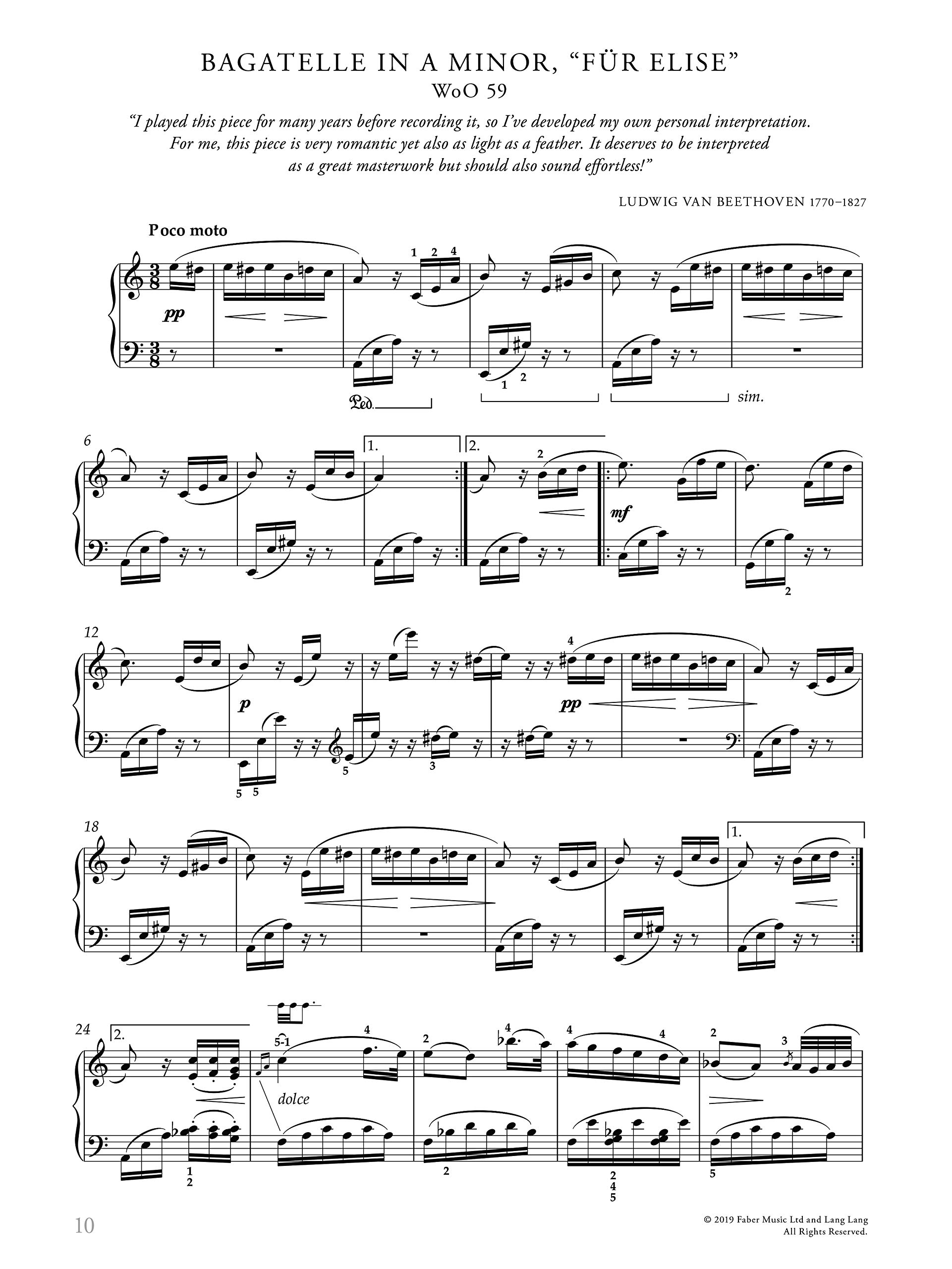 Lang Lang Piano Book - Hardcover Edition by Faber | Classical Music Sheet for Beginners & Professionals | Perfect for Home Practice, Lessons & Performances