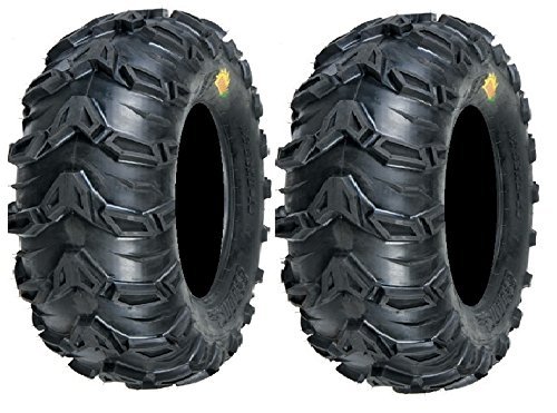 Pair of Sedona Mud Rebel 24x11-10 ATV Tires (6-Ply) - 2 Pack for Off-Road Adventure & Mud Terrain Riding