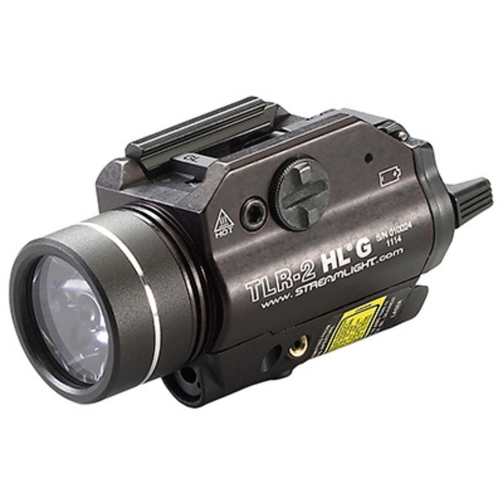 Streamlight TLR 2 HL G Tactical Flashlight - 1000 Lumens High Lumen Weapon Light for Pistols, Rifles & Firearms | Perfect for Home Defense, Hunting & Tactical Operations