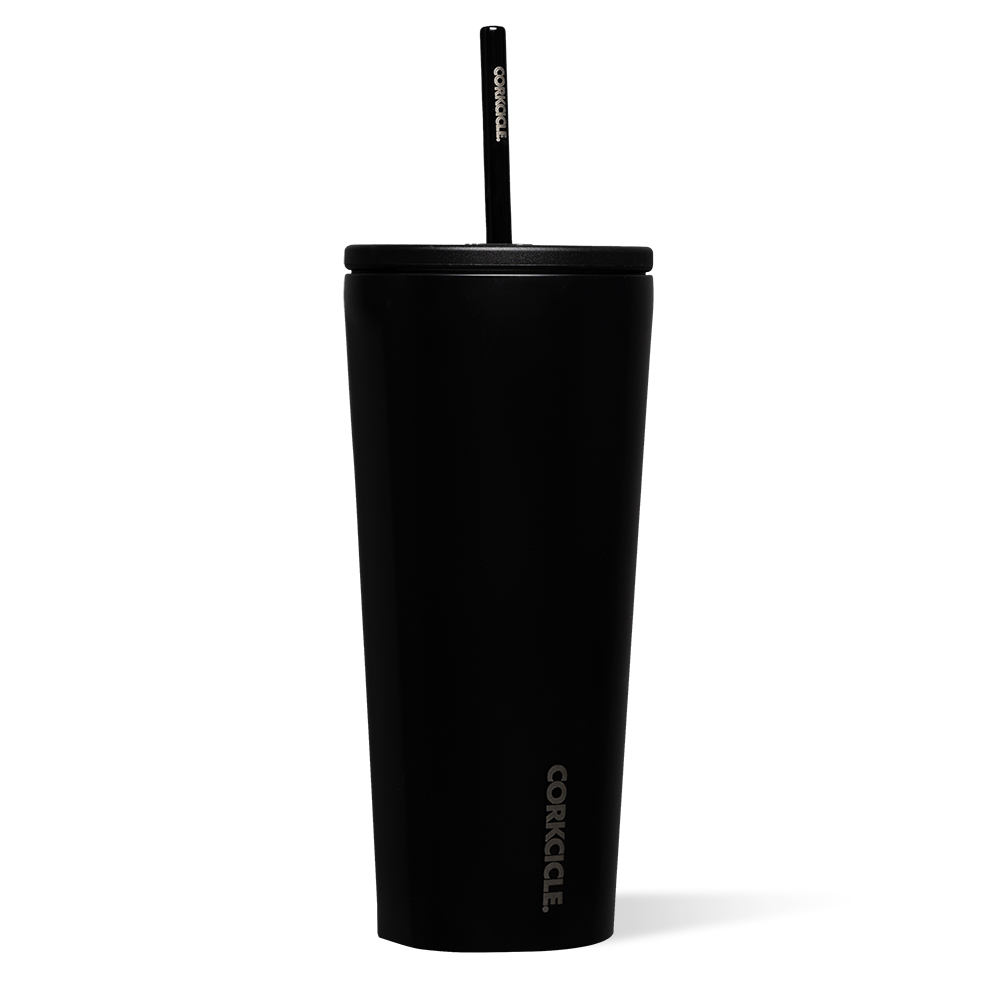 Insulated Stainless Steel Cold Cup - Double Wall Vacuum Insulated Tumbler for Iced Coffee, Tea & Cold Drinks - Keeps Beverages Cold for Hours - Perfect for Office, Travel & Outdoor Activities