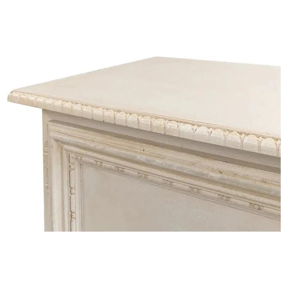 2-Door Sideboard Cabinet - Bright Lime & White Finish - Perfect for Living Room, Dining Room, or Entryway Storage