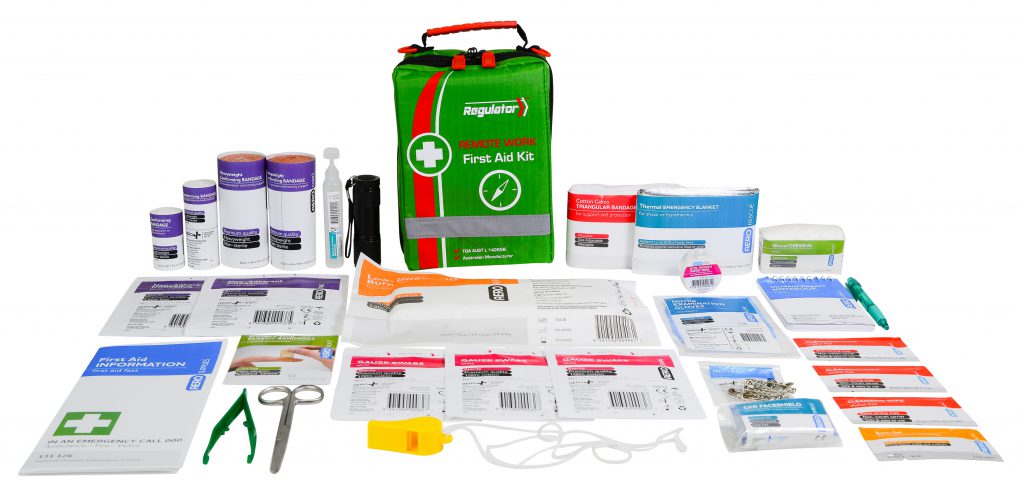 Portable First Aid Kit for Remote Work & Travel - Essential Emergency Medical Supplies for Home, Office, Camping & Outdoor Adventures