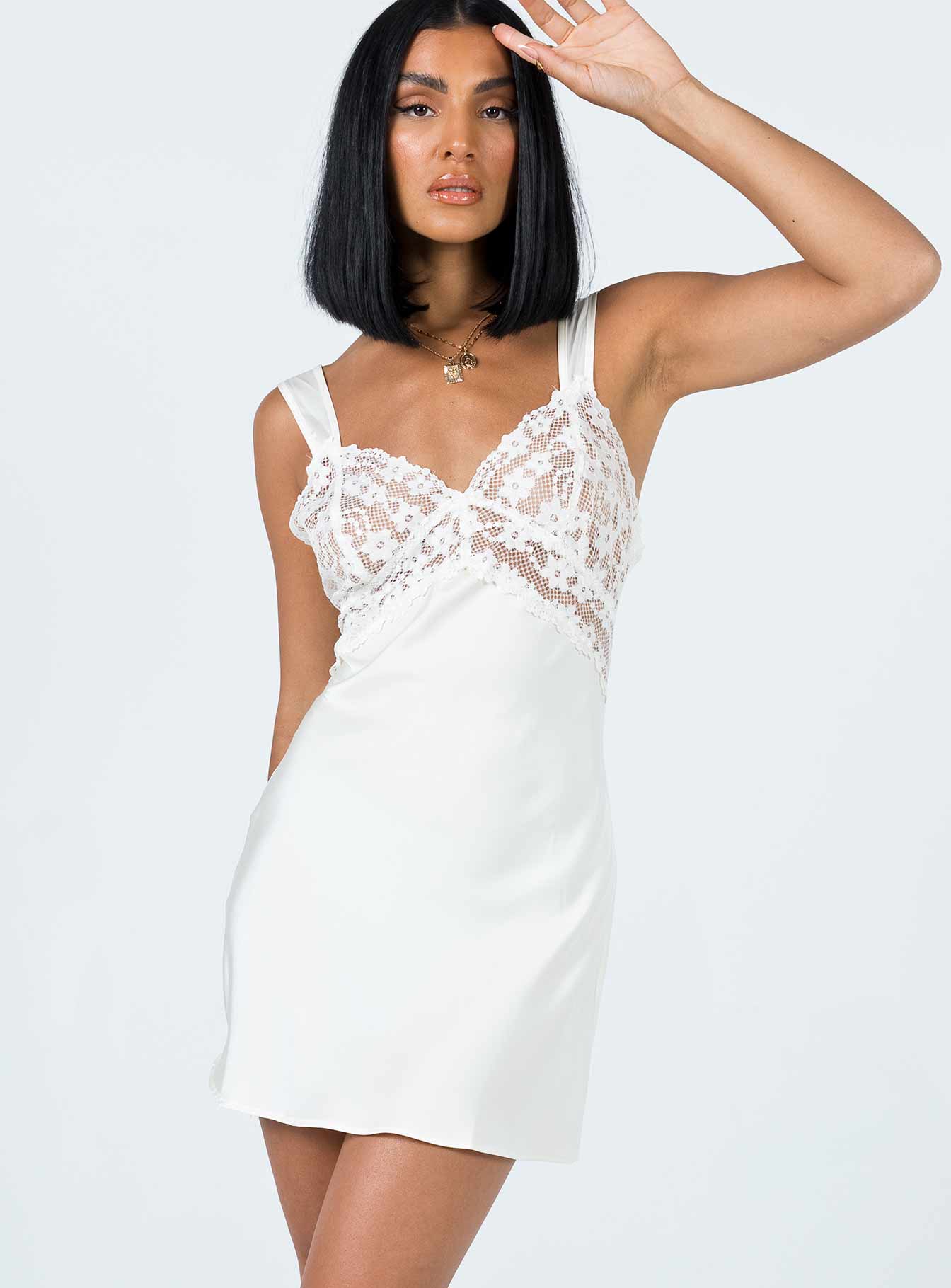 Bel Air Ivory Mini Dress - Elegant Summer Casual & Party Wear for Women - Perfect for Beach, Date Night & Special Occasions