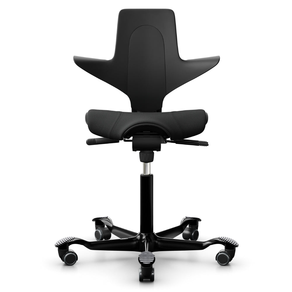 Ergonomic HÅG Capisco Saddle Chair 8020 - Adjustable Office Chair for Back Pain Relief, Perfect for Home & Work Use - Ideal for Standing Desks, Computer Work & Creative Professionals
