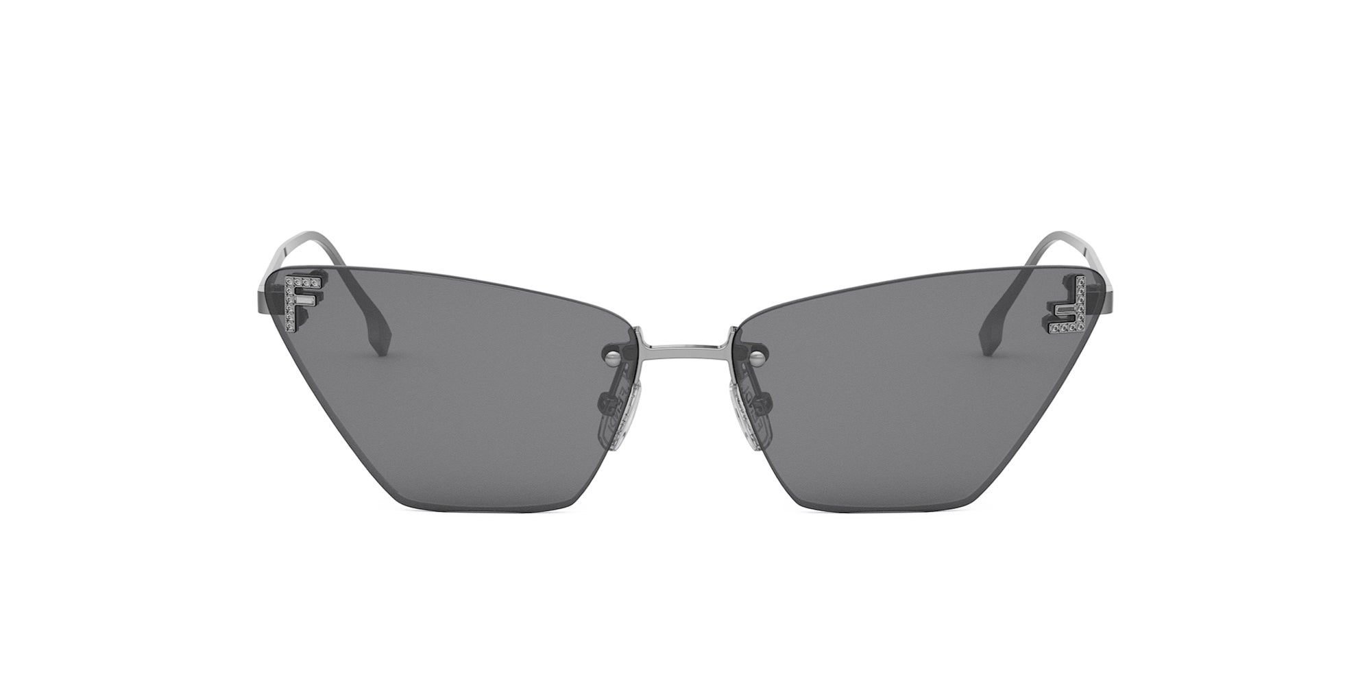 Fendi First Crystal FE4160US Women's Luxury Sunglasses - Stylish UV Protection for Fashion & Outdoor Activities