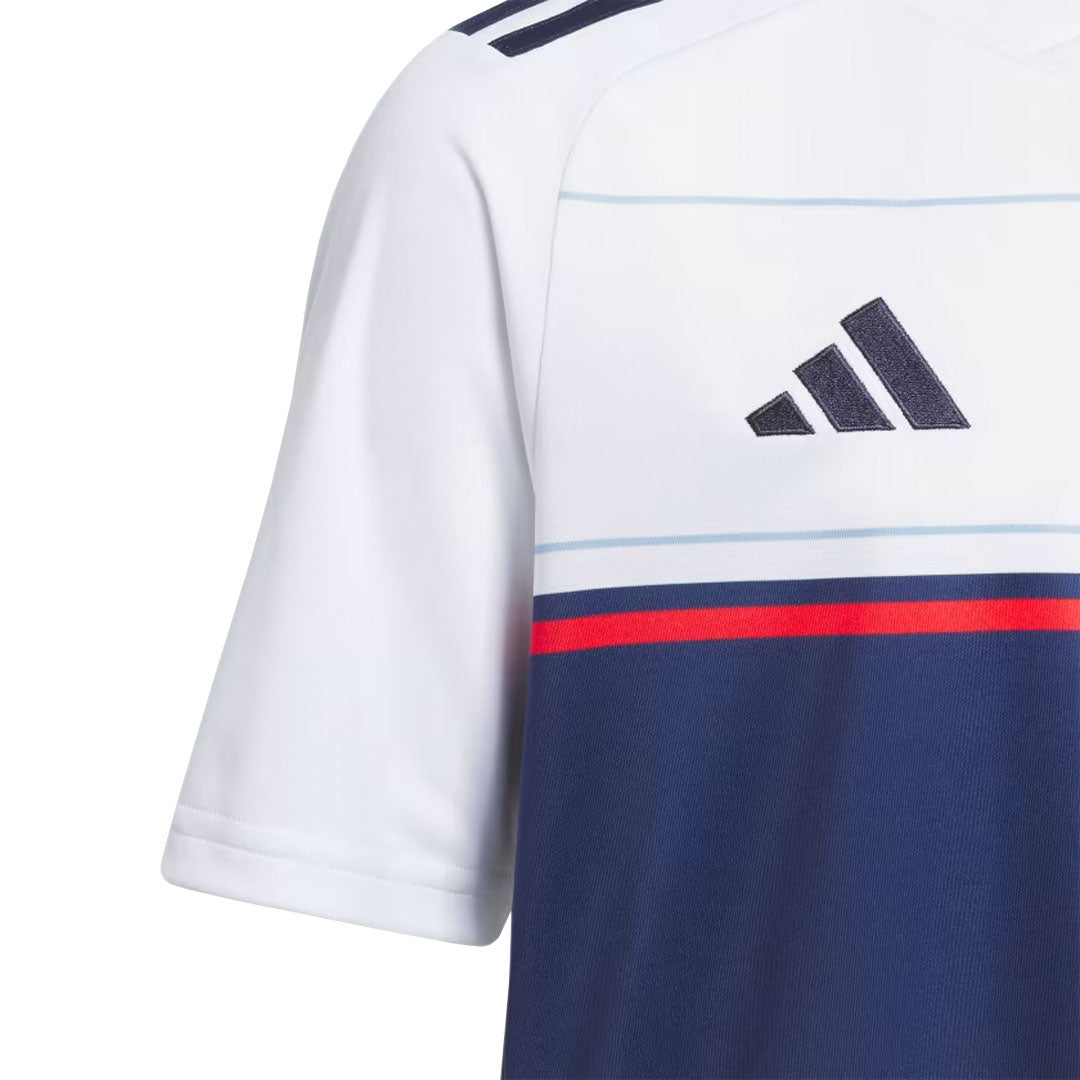Adidas Kids' Vancouver Whitecaps 23/24 Home Jersey - Youth Soccer Jersey for Boys & Girls - Perfect for Games, Training & Fan Support (HU1389)
