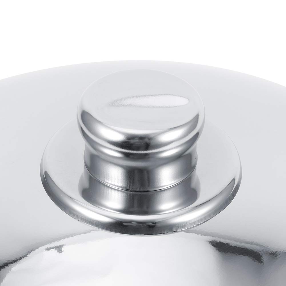 Stainless Steel Food Cover Dome - 12.5 Inch Plate Lid for Buffet, Restaurant & Catering - Keep Meals Warm & Fresh - Ideal for Hotel Banquets, Wedding Receptions & Party Serving