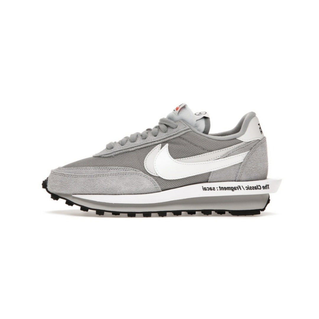 Nike x Sacai x Fragment LD Waffle SF Grey Sneakers - Limited Edition Collab Shoes for Men & Women - Perfect for Streetwear, Running & Casual Wear