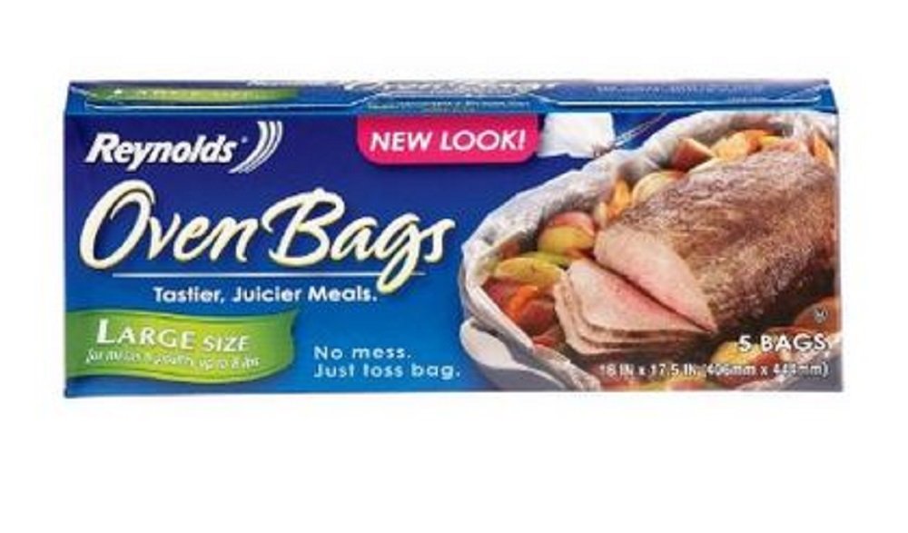Reynolds Oven Bags 5-Pack - Large Size for Roasting Turkey, Chicken & Meals - BPA-Free Cooking Bags for Easy Cleanup & Juicy Results - Perfect for Thanksgiving, Holidays & Family Dinners