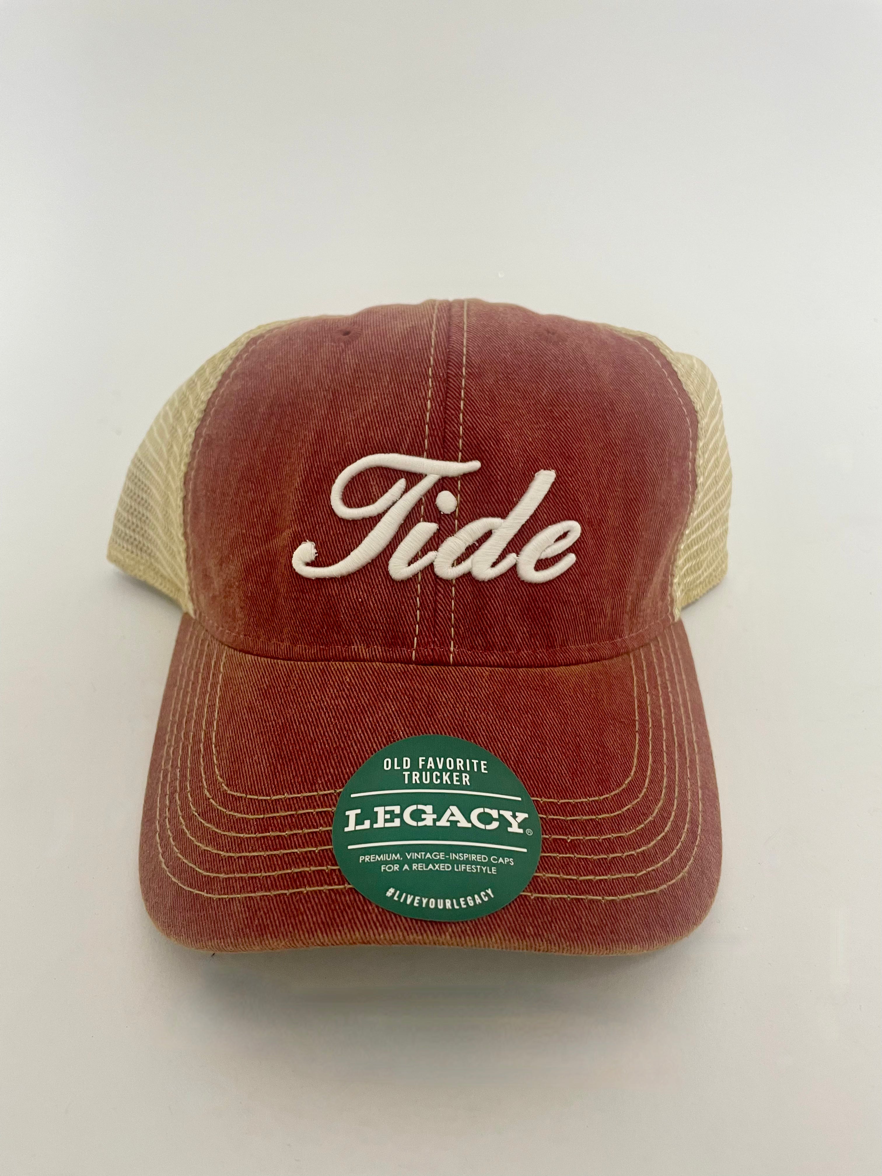 Legacy Script Tide Hat - Stylish & Comfortable Baseball Cap for Men & Women - Perfect for Outdoor Activities, Sports & Casual Wear