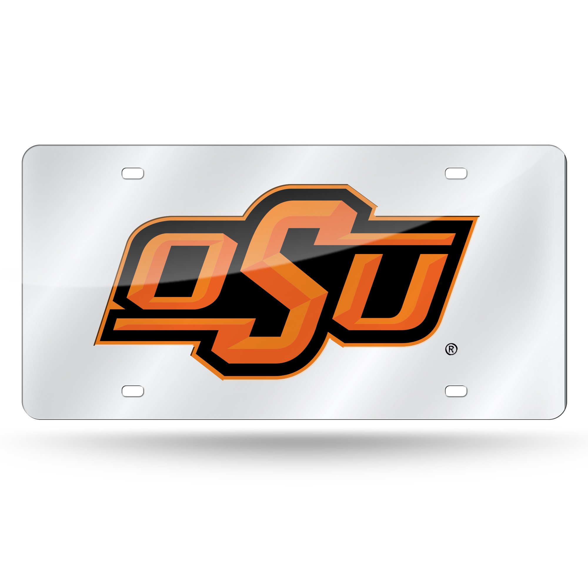 NCAA Unisex Laser Inlaid Metal License Plate Tag - Durable Car Accessory for College Sports Fans | Perfect for Tailgating, Game Day Decor & Alumni Pride