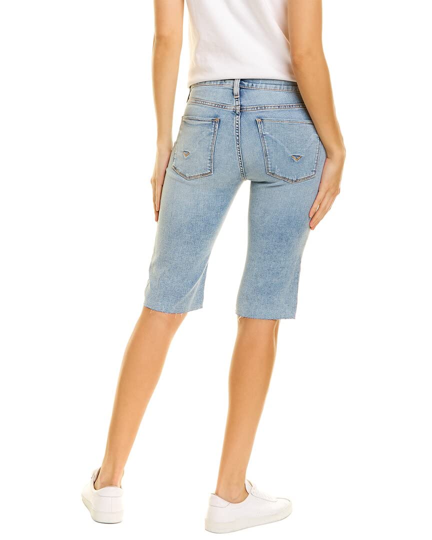 Hudson Jeans Women's Amelia Midrise Short - New Dawn Wash, Size 30 | High-Quality Denim Shorts for Casual Wear & Summer Outfits