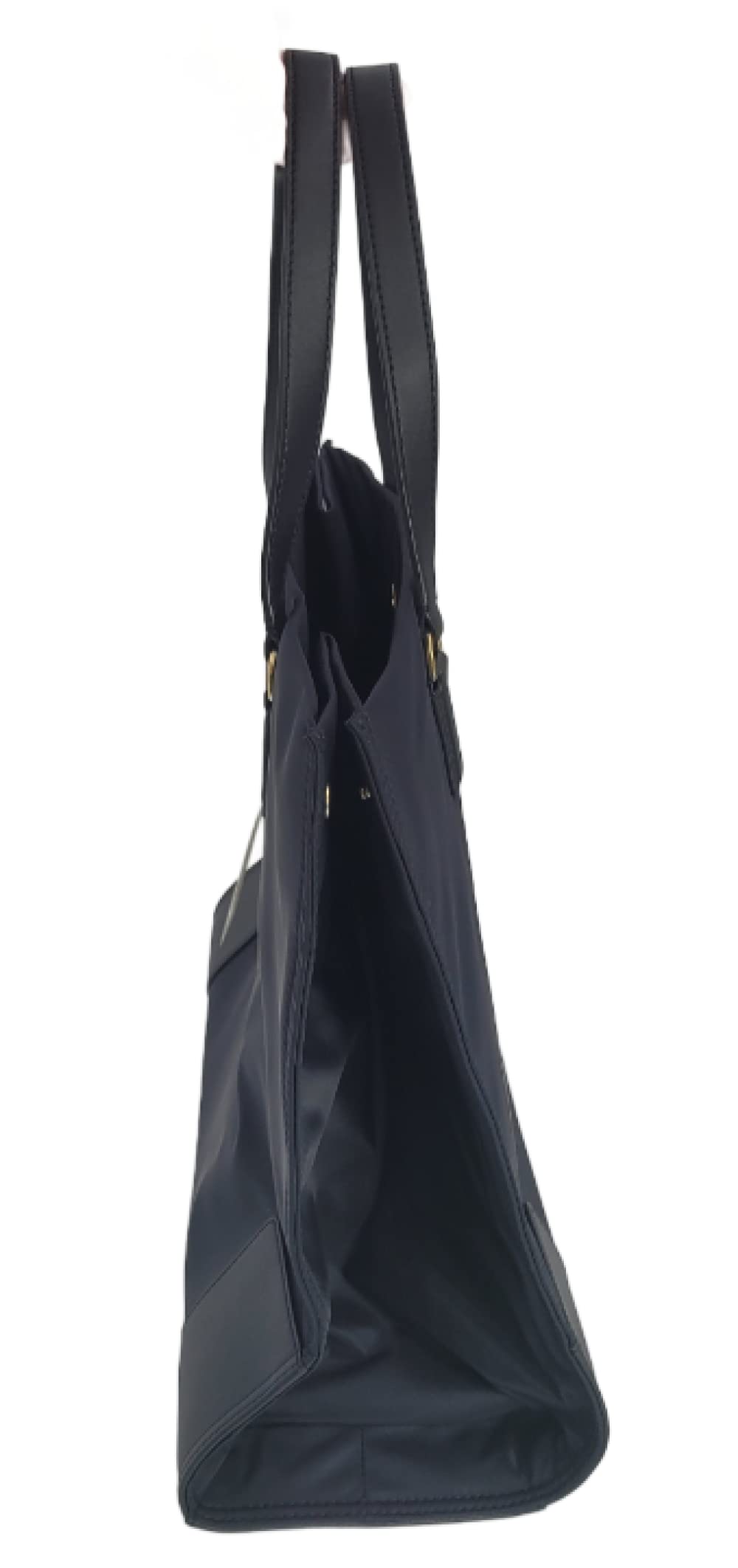 Tory Burch Women's Ella Large Nylon Tote Bag with Gold-Tone Hardware - Stylish & Spacious Handbag for Work, Travel & Everyday Use