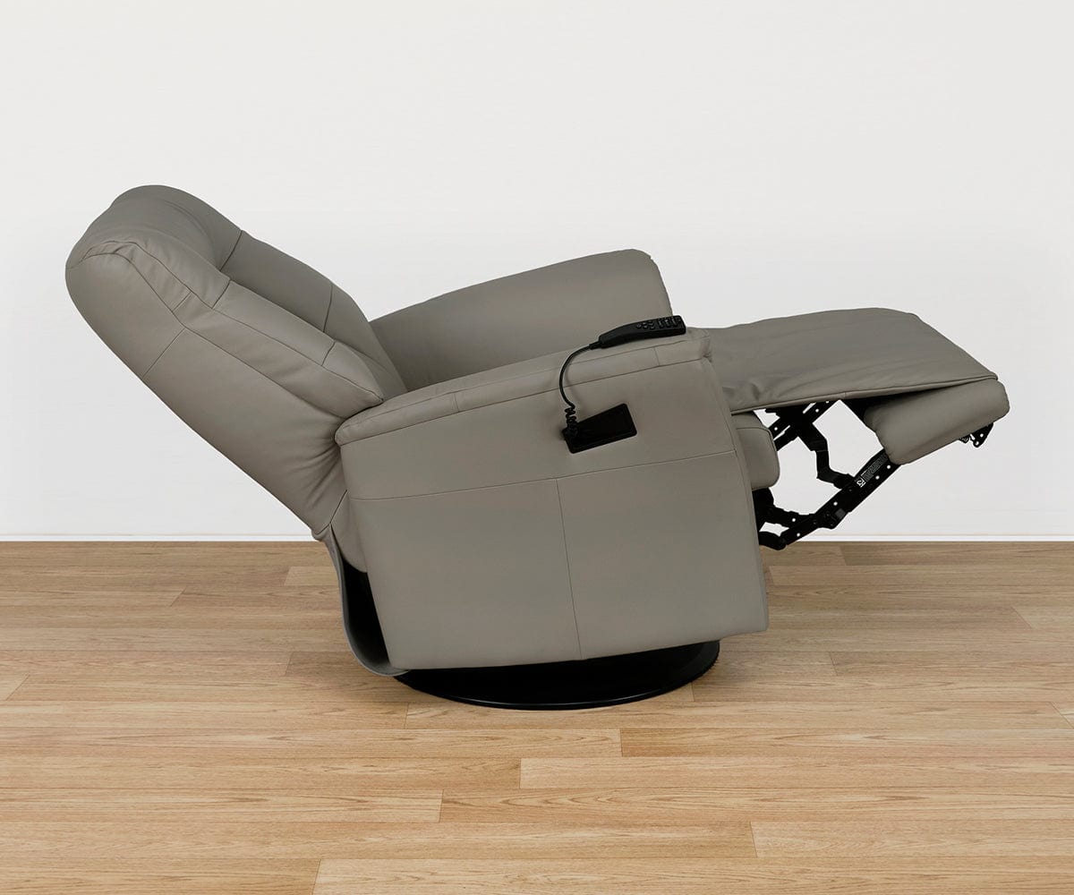 Premium Espen Zero Gravity Power Leather Recliner Chair - Ergonomic Massage Recliner with Heat & USB Charging - Perfect for Living Room, Home Theater & Office Relaxation