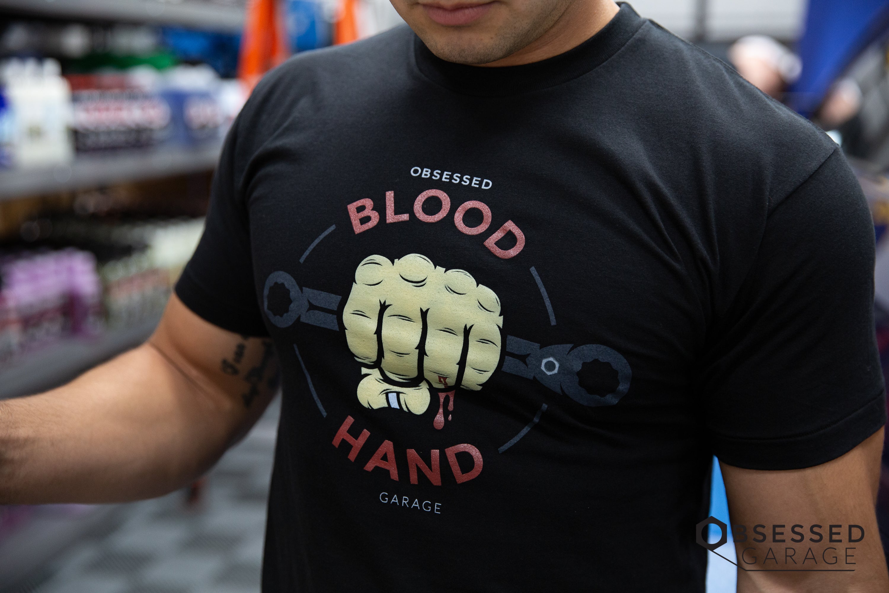 Blood Hand Print T-Shirt - Emira Giveaway - Perfect for Halloween, Cosplay, and Streetwear Fashion