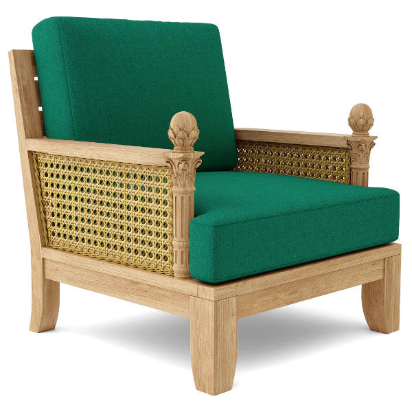 Premium Luxe Deep Seating Armchair - Modern Comfortable Lounge Chair for Living Room, Patio & Outdoor Relaxation - Perfect for Home Decor & Cozy Reading Nook