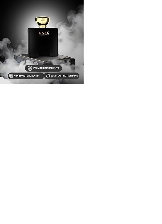 Premium Krr Men's Cologne - Sophisticated & Elegant Long-Lasting Fragrance for Mature Men | Eau De Parfum (Dark) | Perfect for Date Nights, Business Meetings & Special Occasions