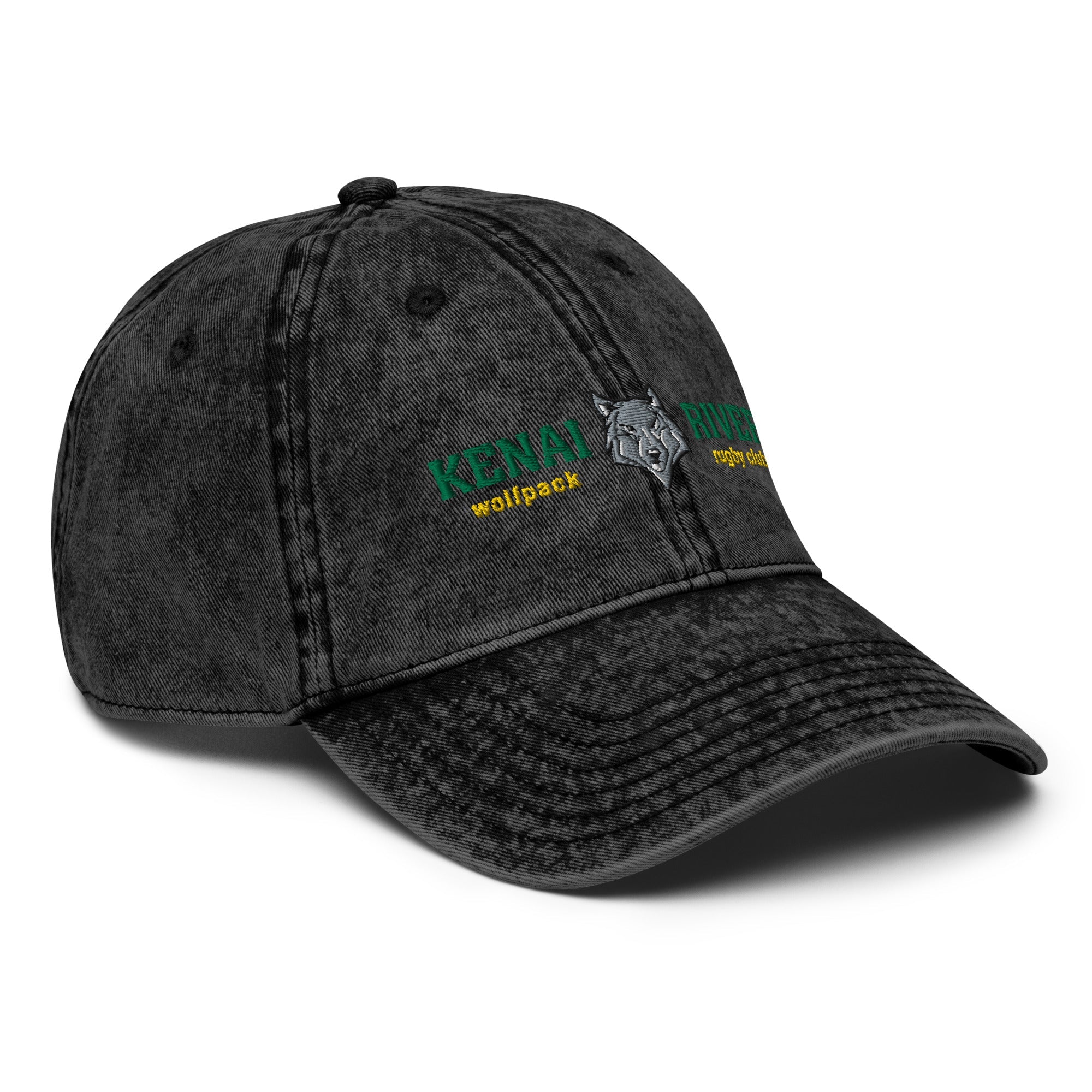 Kenai River RFC Vintage Twill Cap - Adjustable Cotton Baseball Hat for Men & Women - Perfect for Fishing, Hiking, and Outdoor Adventures