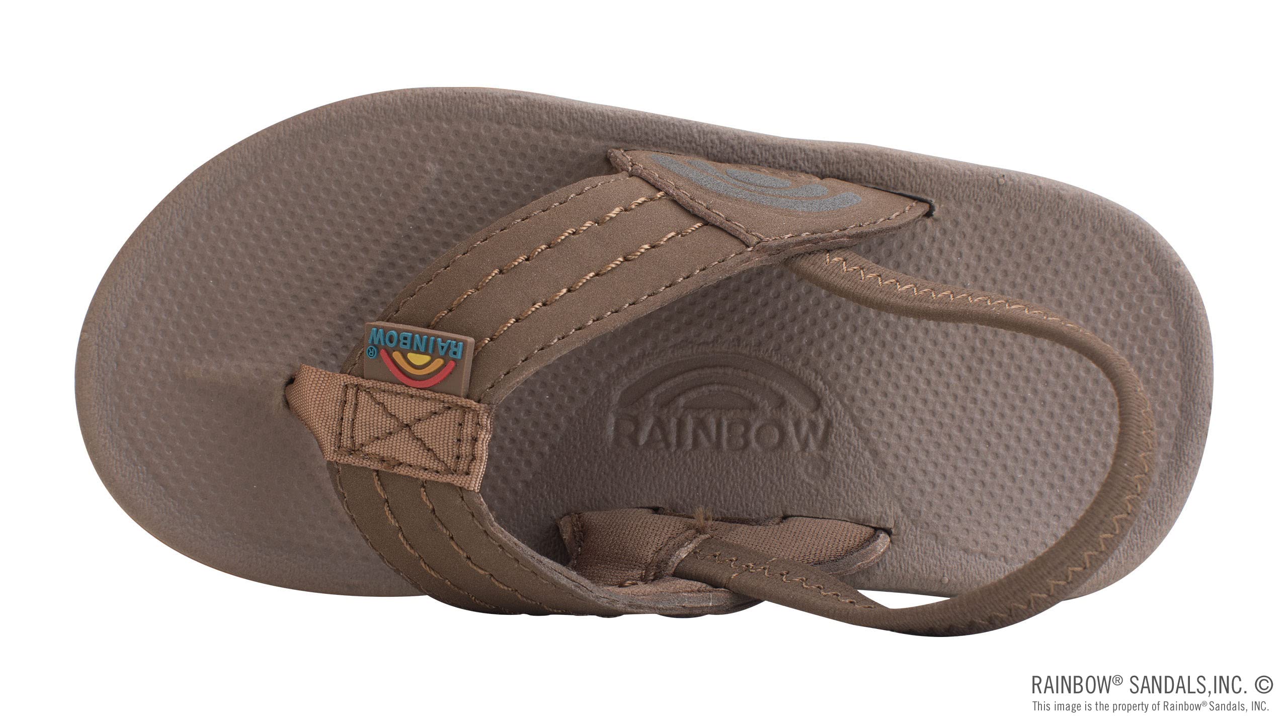 Rainbow Sandals for Kids - Comfortable Cape Molded Rubber Sandals | Durable & Lightweight Beach & Pool Footwear for Boys & Girls