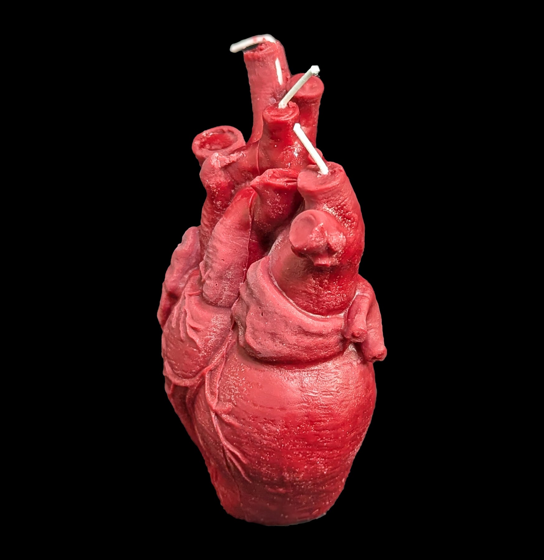 Handmade Anatomical Heart Soy Candle - Realistic Human Heart Design, 100% Natural Soy Wax, Long-Lasting Scent - Perfect for Valentine's Day Gifts, Medical Student Gifts & Gothic Home Decor