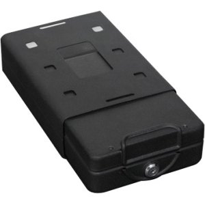 Bulldog Cases BD1150 Black Car Safe with Key Lock - 11.3