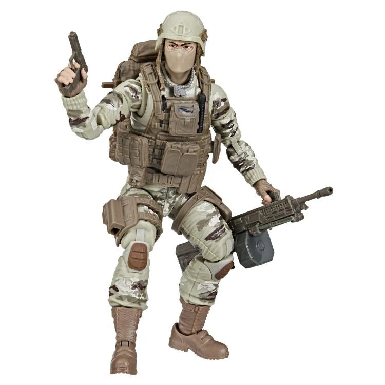 G.I. Joe 60th Anniversary Classified Series Action Figure - Infantry Soldier Collectible Toy for Adults & Kids | Military Display, Gift for Collectors, Action Play Scenes