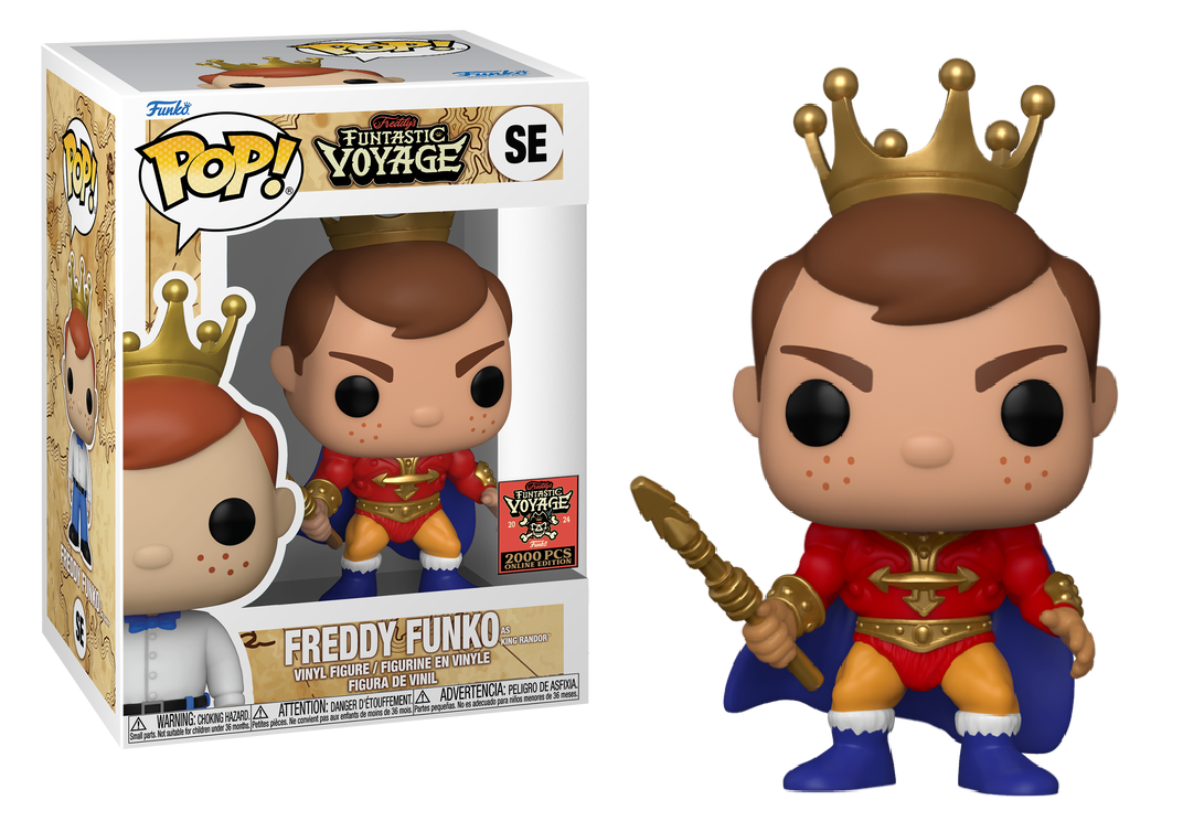 Funko Pop! Masters of the Universe King Randor 2000-Piece Limited Edition Vinyl Figure – Collectible Toy for Fans & Gift for He-Man Lovers | Perfect for Display, Gifting, and Nostalgic Collections