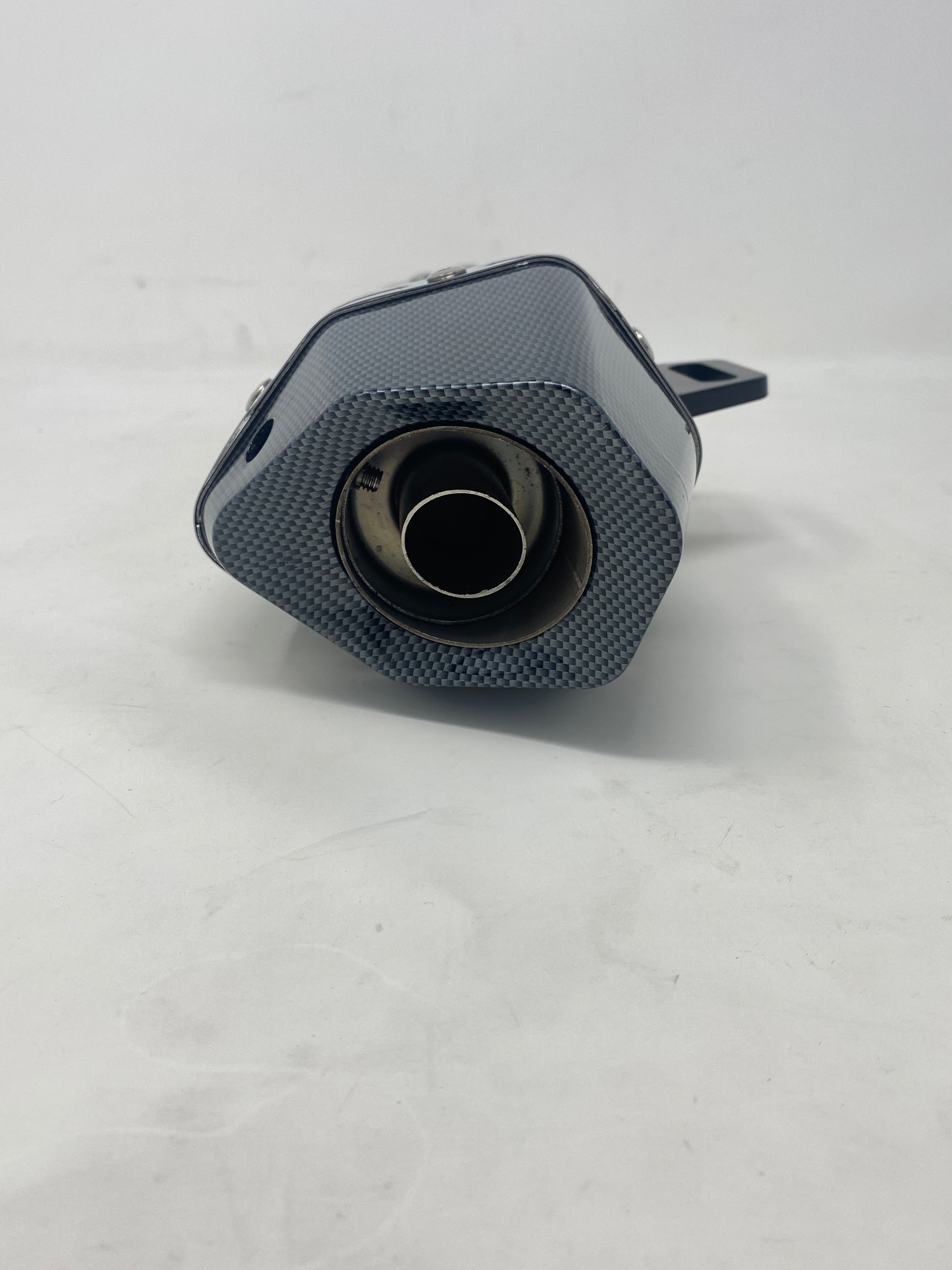 VENOM Carbon Fiber Exhaust System with Pipe & DB Killer for 125cc Motorcycles - Compatible with Venom X20, X21RS & Vader Models | High-Performance Upgrade for Street & Off-Road Riding