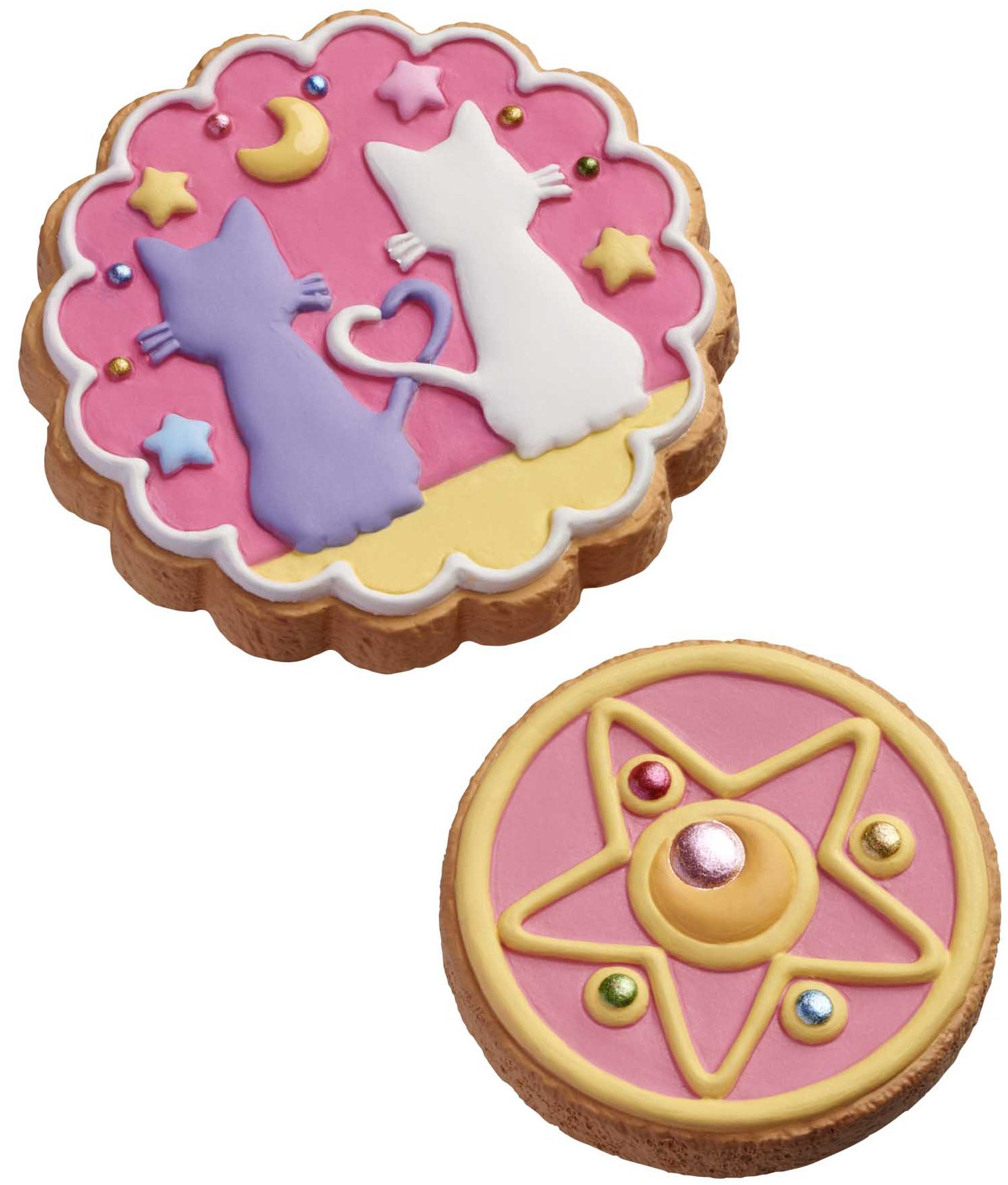 Sailor Moon Themed Charm Patisserie Cookies - Delicious Anime Dessert Box for Gifts, Parties & Anime Fans