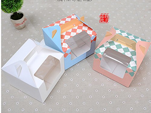 A&S Creavention 4-Pack White Cupcake Carriers with Lids - Portable Bakery Boxes for Parties, Events & Dessert Storage - BPA-Free Plastic Cake Holder Containers for Travel & Gifting