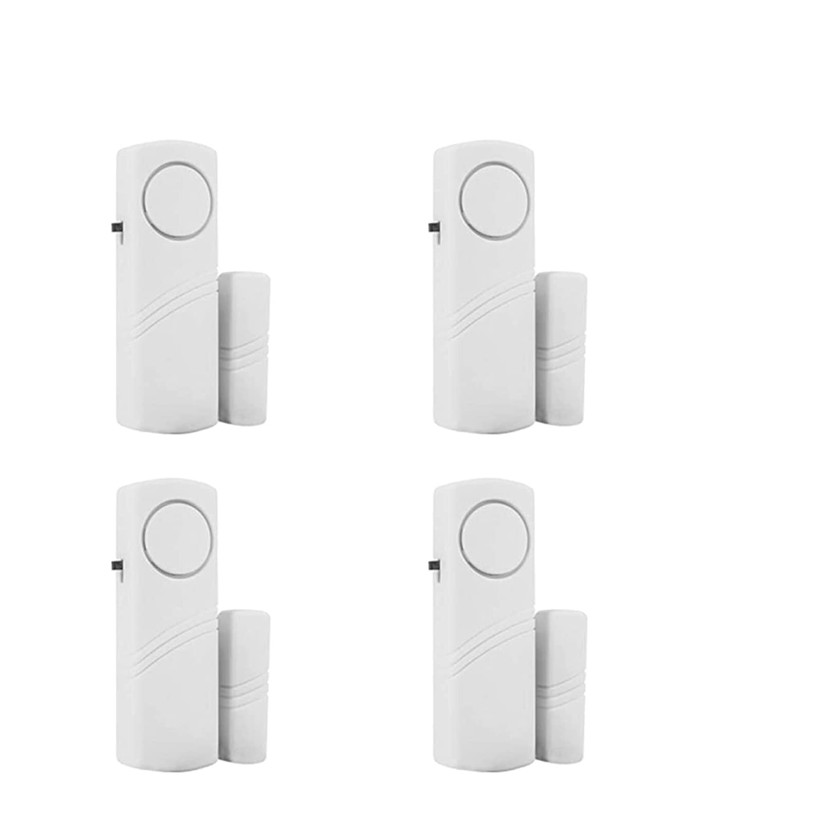 4 Pack Window and Door Alarm - Wireless Home Security System, Child Safety Sensor for Doors & Windows, Pool Safety Alarm for Kids & Toddlers - Perfect for Home, Apartment, and Pool Area Protection