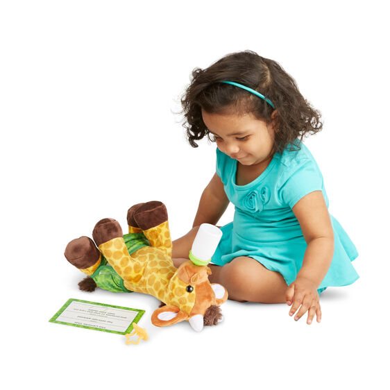 Soft Plush Baby Giraffe Stuffed Animal Toy - Cute & Cuddly Nursery Decor, Perfect Gift for Newborns & Toddlers | Great for Playtime, Nursery Decor, and Baby Shower Gifts