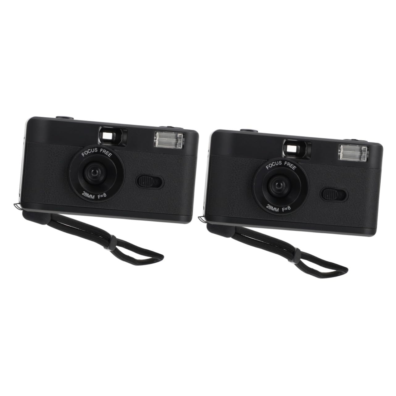 OSALADI 2 Pack Retro 35mm Film Camera - Vintage Reusable ABS Plastic Camera, No Battery Required | Perfect for Travel, Parties & Family Memories